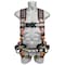 Frontline Combat Reflective Harness, M/L, 310 lbs, Trauma Straps Chest/ Tongue Leg Straps, Side D-Ring 100RCTB-ML - alternate 1